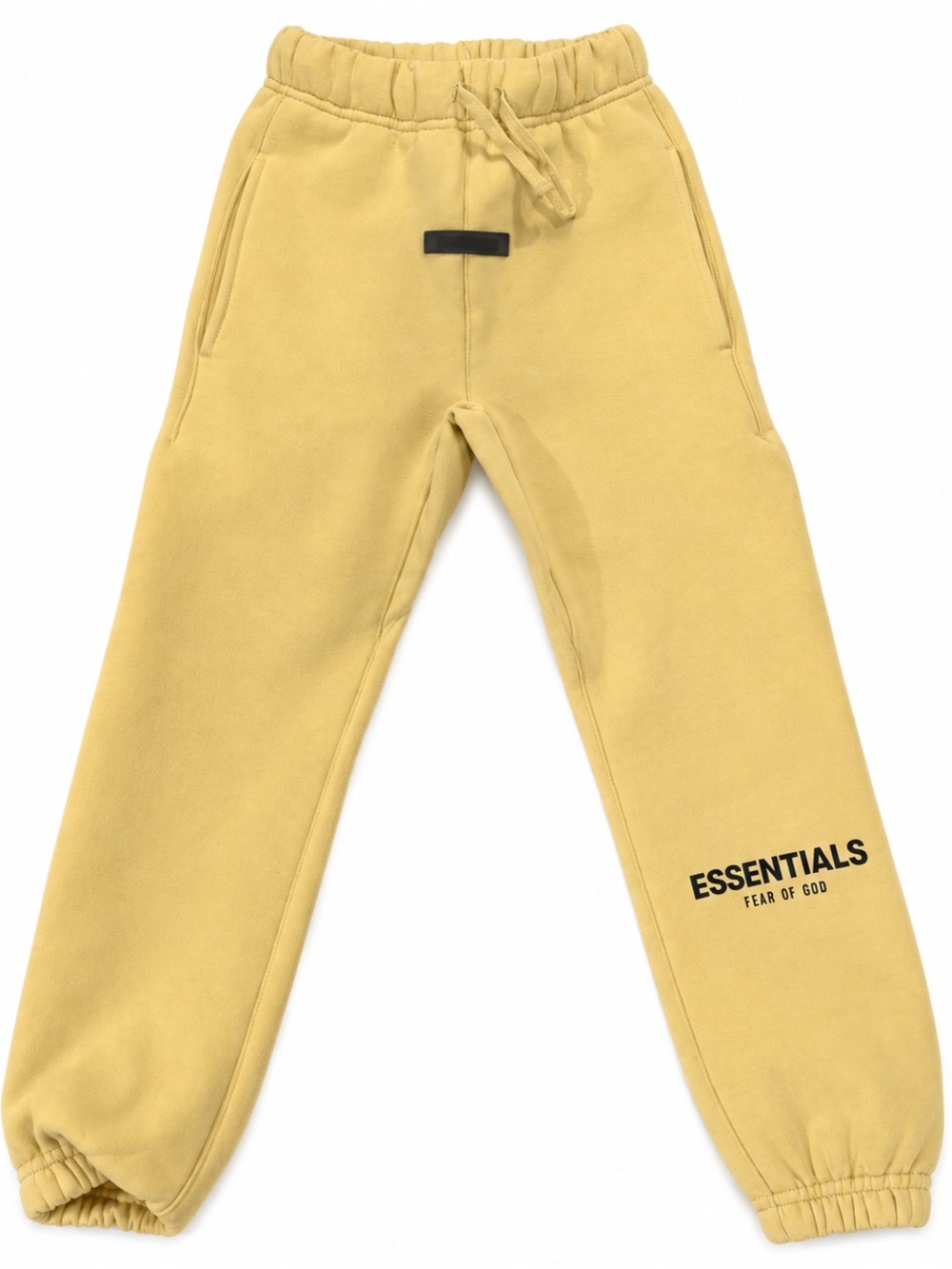 ESSENTIALS sweatpants Boys Size XS (4/5) Yellow Like New
